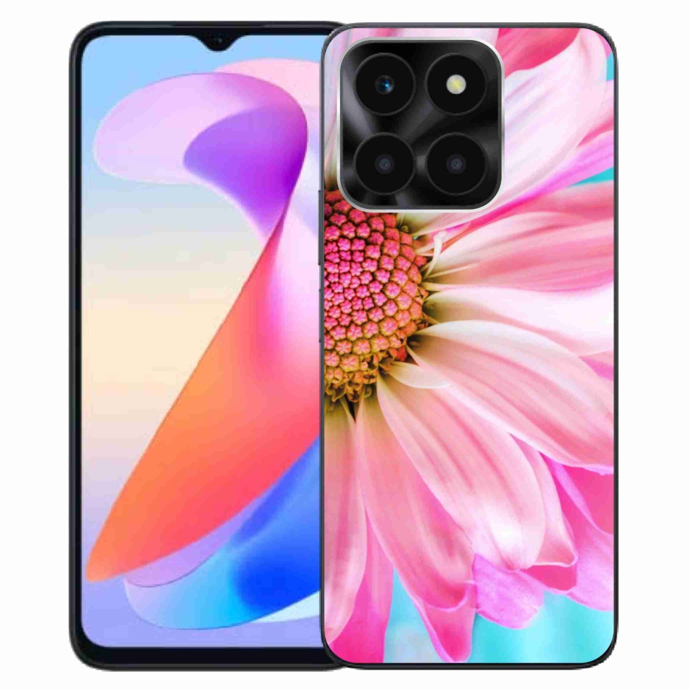 Gelový kryt mmCase na Honor X6a - růžová květina