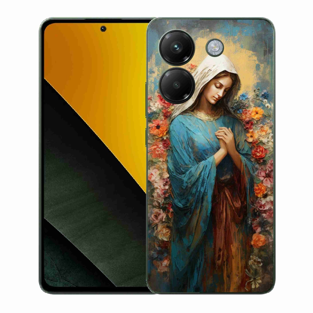 Gelový kryt mmCase na Xiaomi Poco M7 Pro 5G - svatá žena