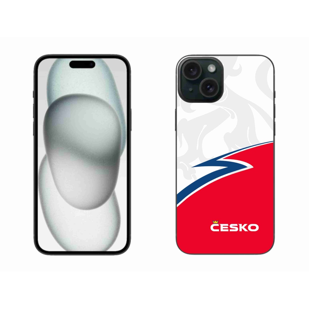 Gelový kryt mmCase na iPhone 15 Plus - Česko 1