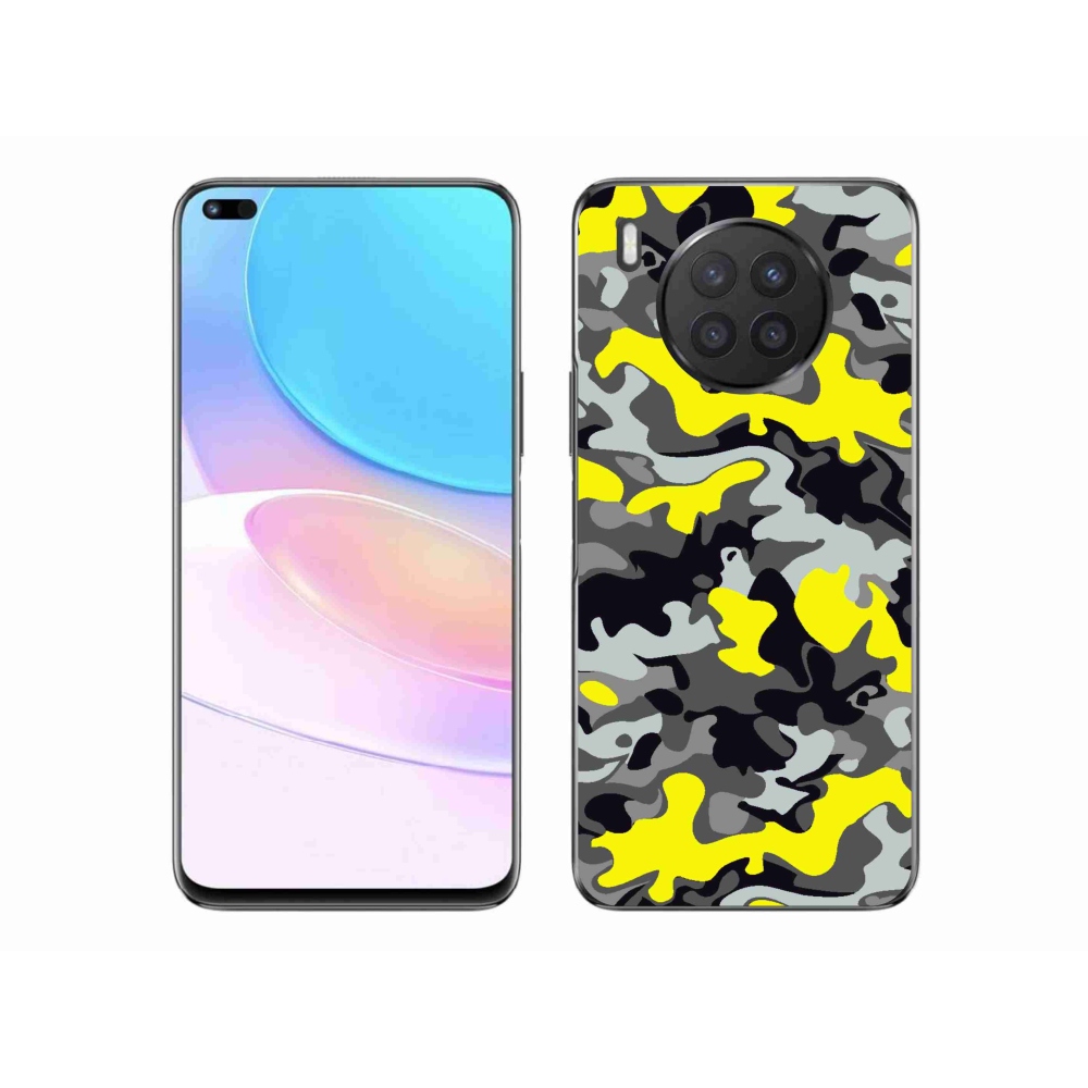 Gelový kryt mmCase na Honor 50 Lite - maskáčový vzor 6