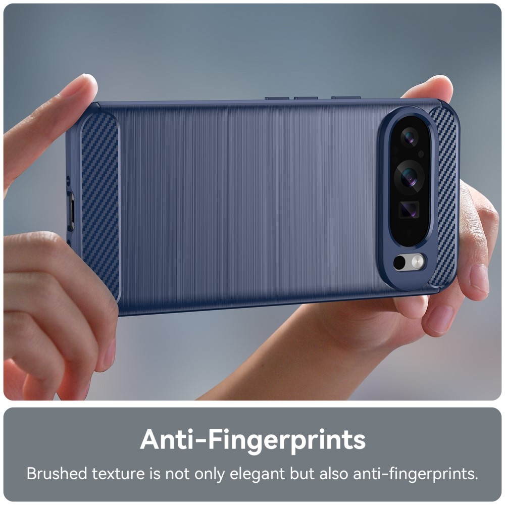 Carbon odolný gelový obal na Google Pixel 9 Pro XL - modrý