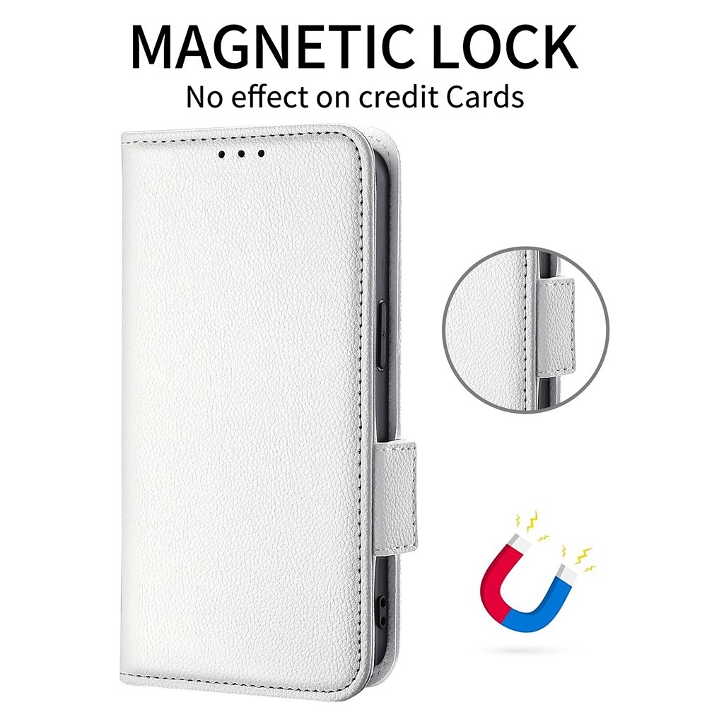 Wallet knížkové pouzdro na Vivo X80 Lite - bílé