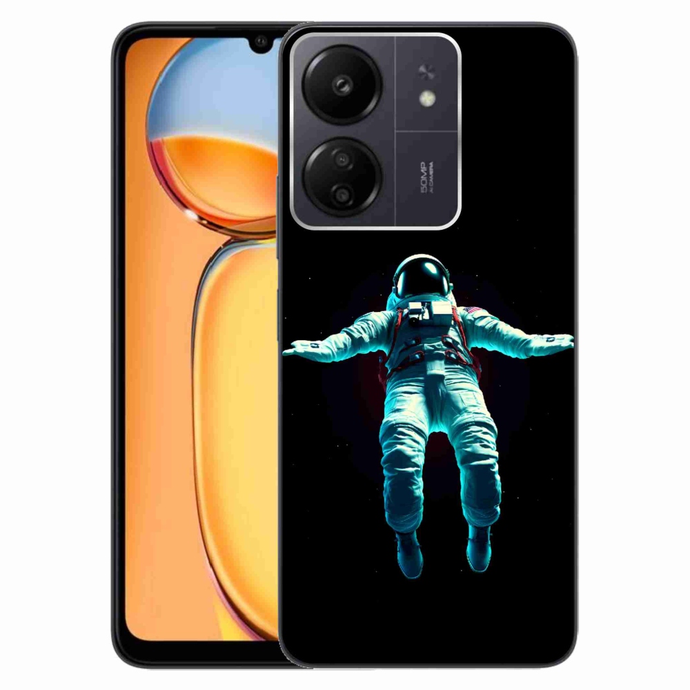 Gelový kryt mmCase na Xiaomi Poco C65/Redmi 13C - kosmonaut