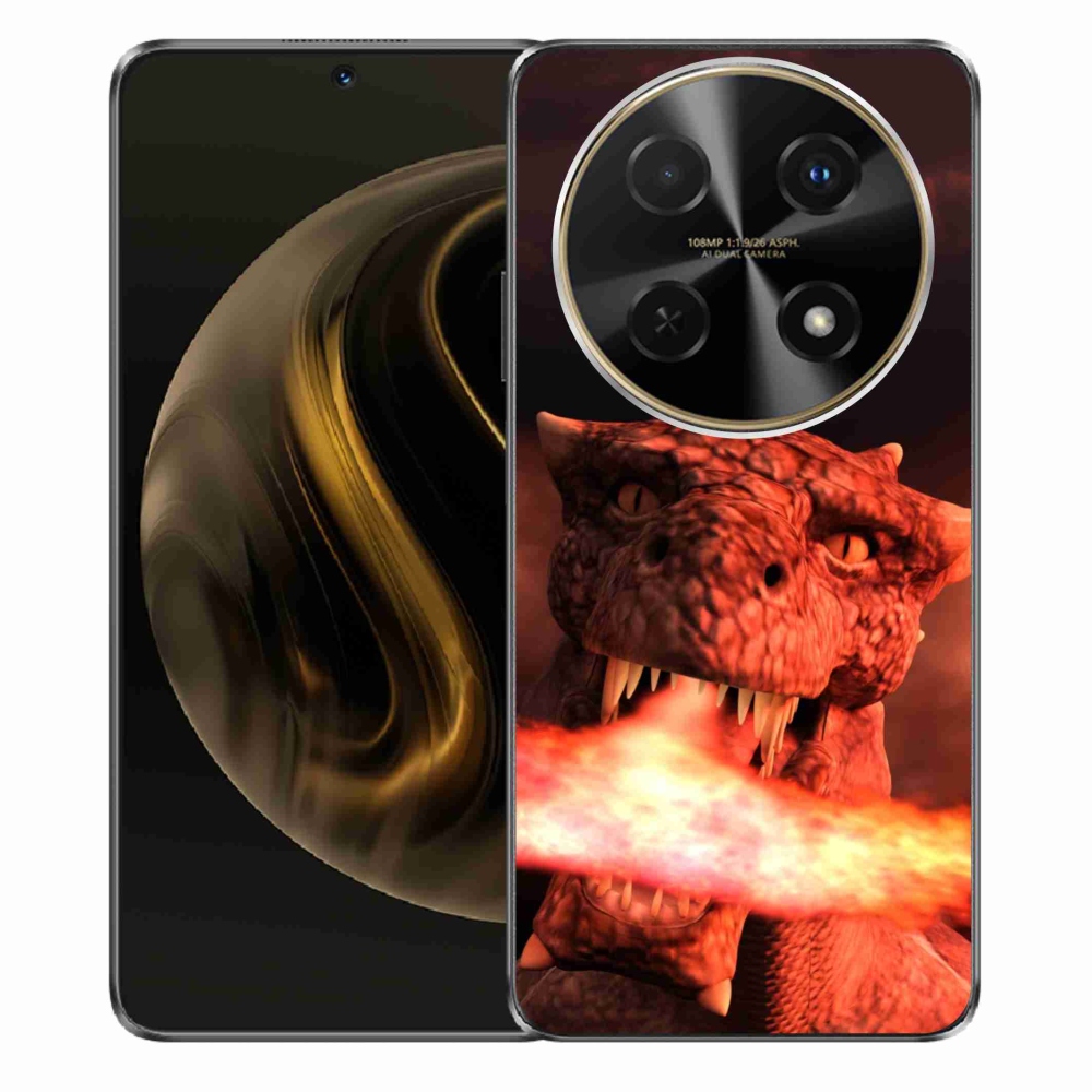 Gelový kryt mmCase na Huawei Nova 12i - drak