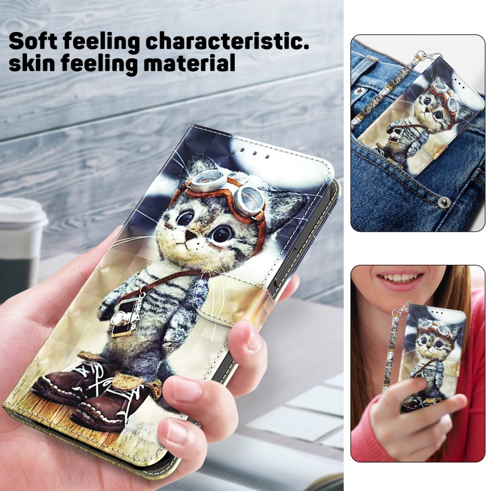 Spot knížkové pouzdro na Samsung Galaxy S24 FE - kočka