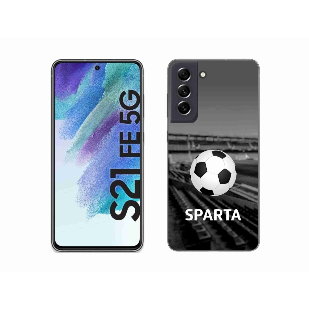 Gelový kryt mmCase na Samsung Galaxy S21 FE 5G - sparta 2