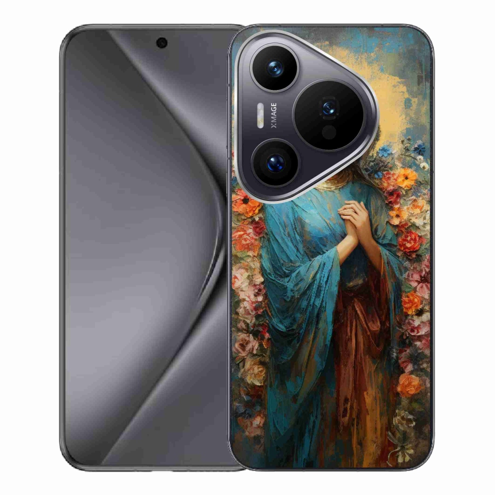 Gelový kryt mmCase na Huawei Pura 70 Pro - svatá žena