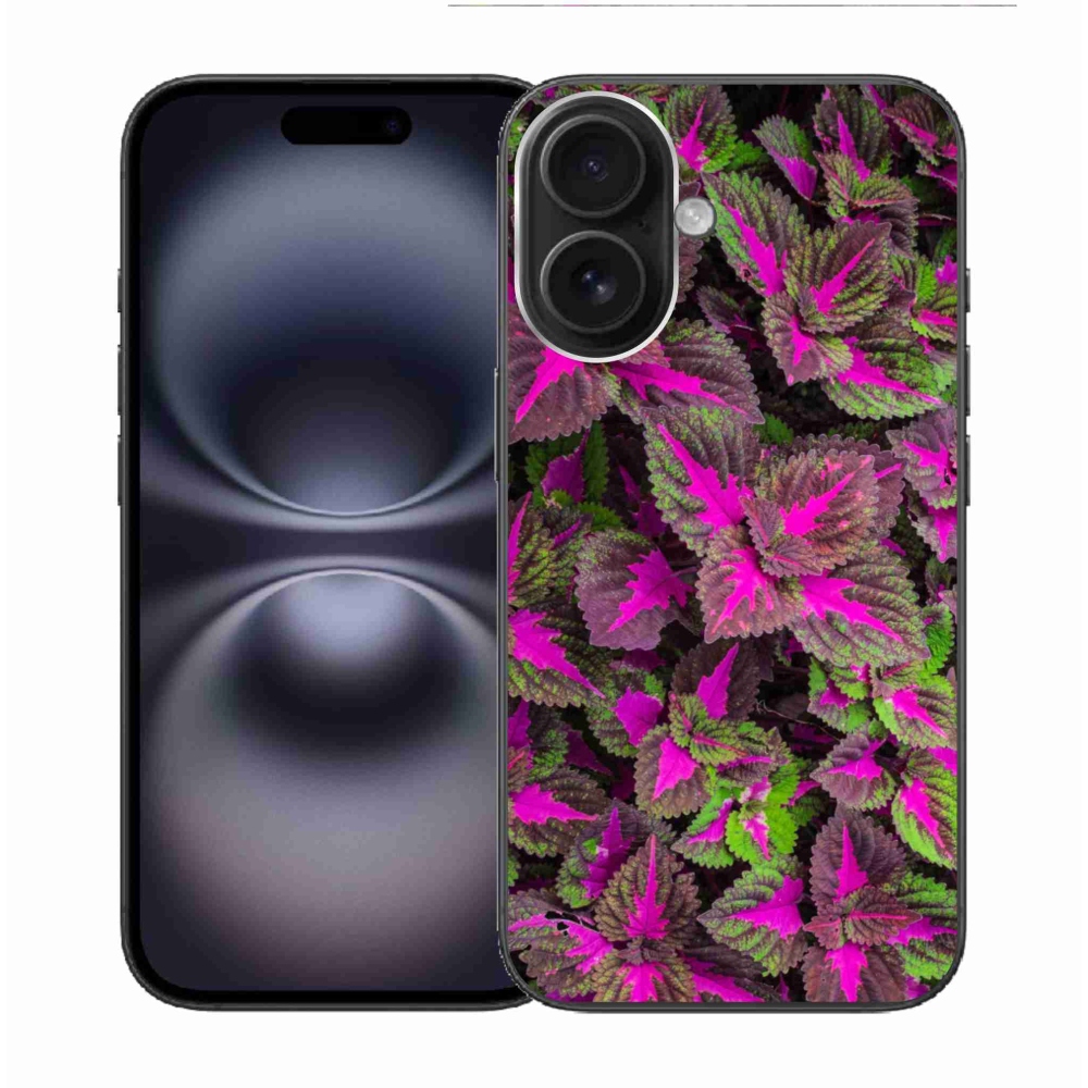 Gelový kryt mmCase na iPhone 16 - květiny 10