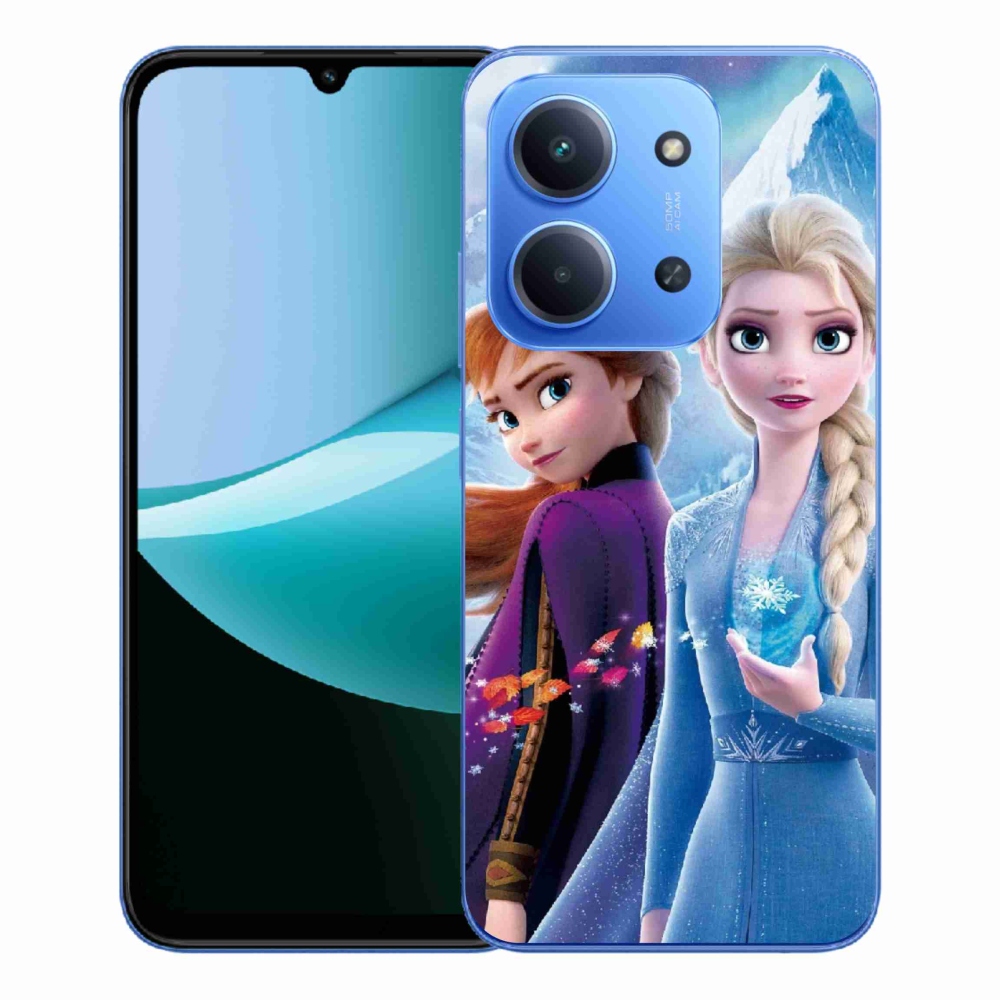 Gelový kryt mmCase na Xiaomi Redmi 15C 4G/5G (173mm) - ledové království 3