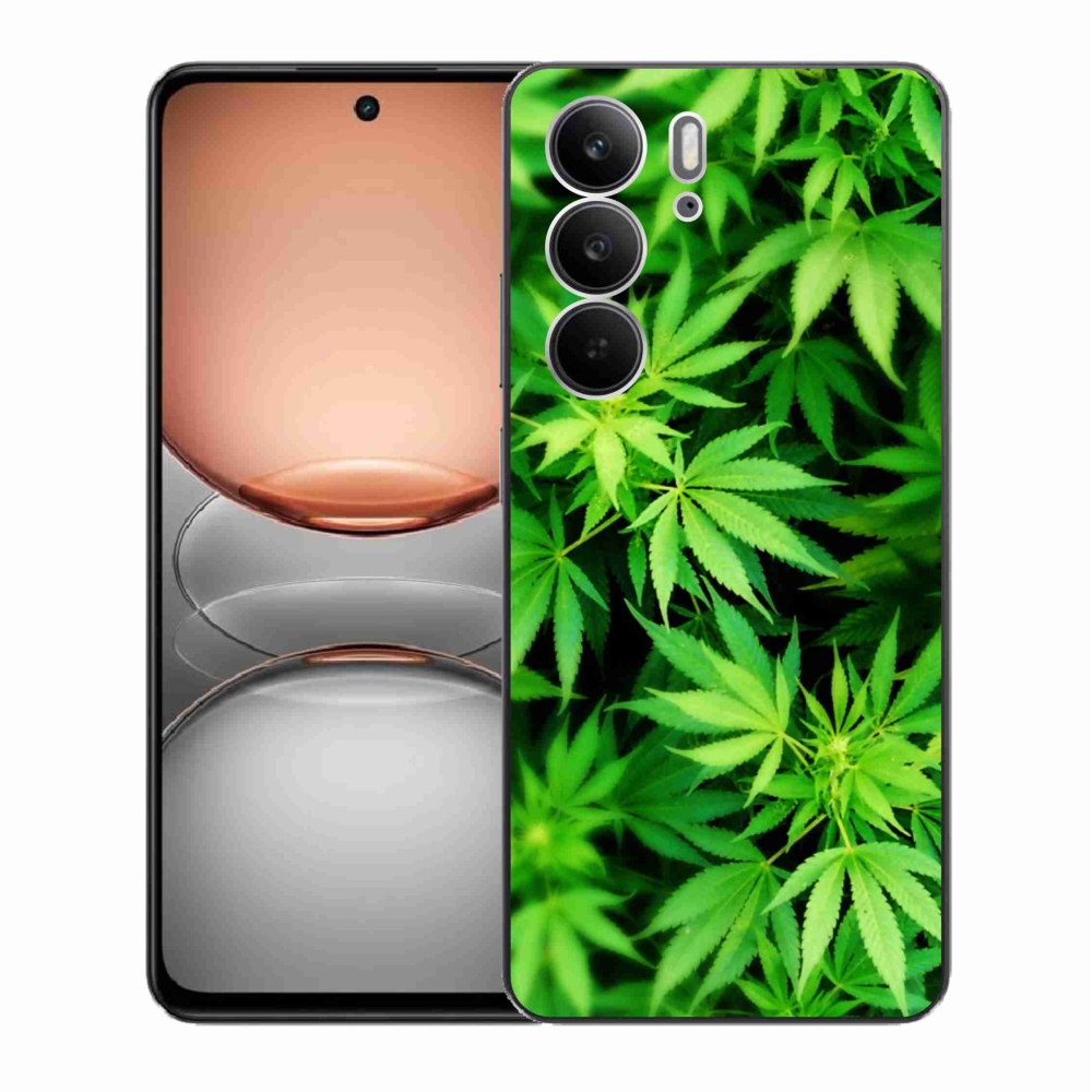 Gelový kryt mmCase na Realme C75 - konopí 3