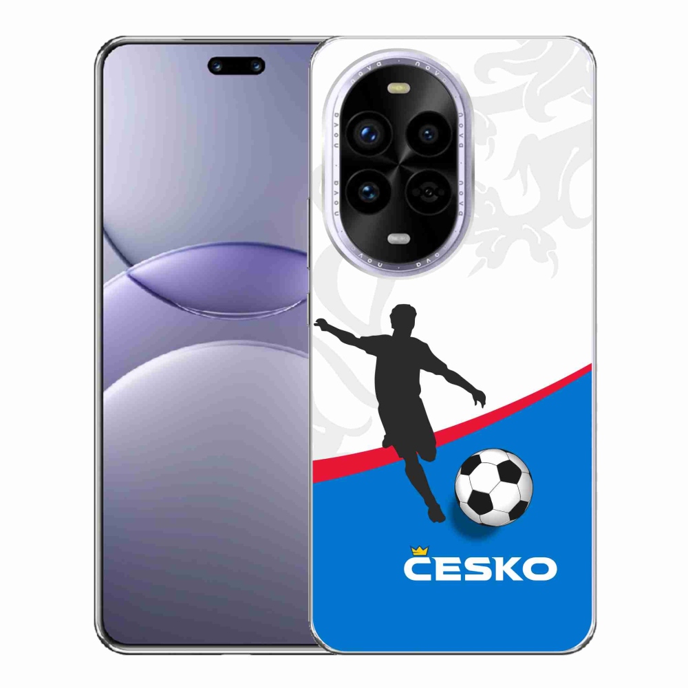 Gelový kryt mmCase na Huawei Nova 13 Pro 5G - fotbal Česko 1