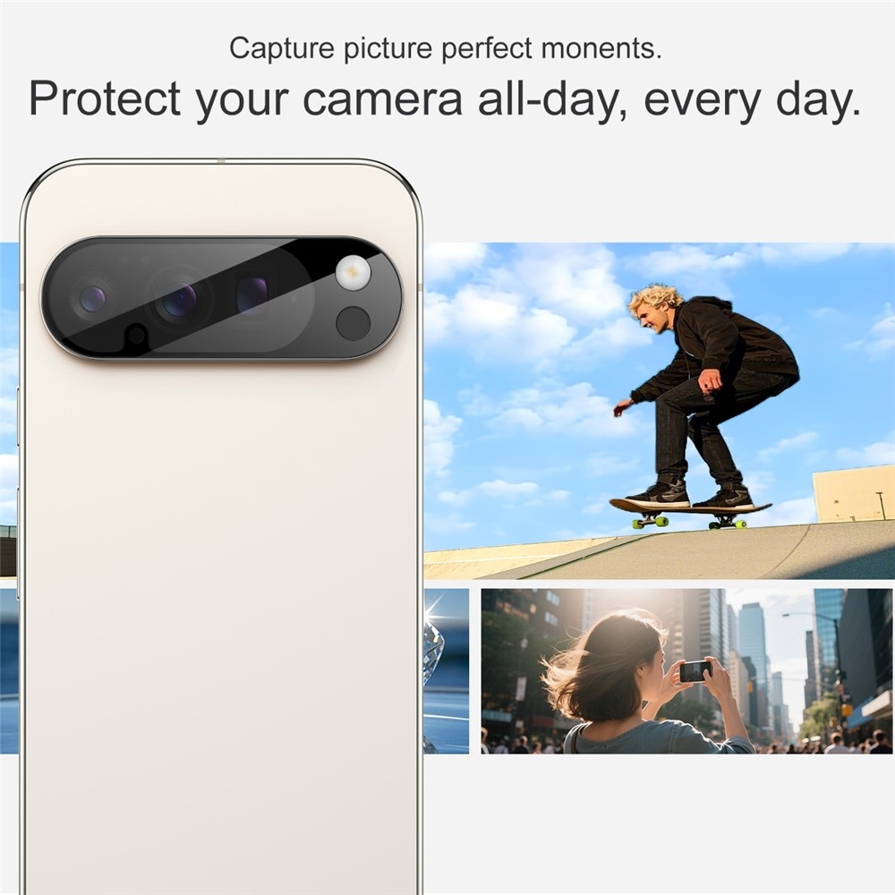 IMK sklo čočky fotoaparátu na Google Pixel 10 Pro XL - černé