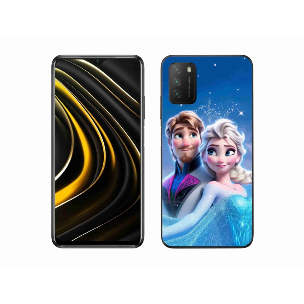 Gelový kryt mmCase na Xiaomi Poco M3 - ledové království 1