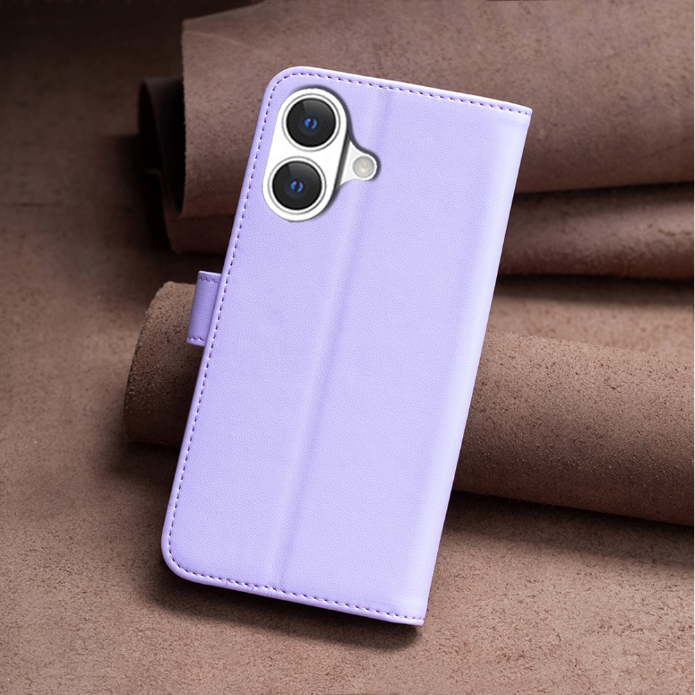 BNF knížkové pouzdro na iPhone 17 - světlefialové