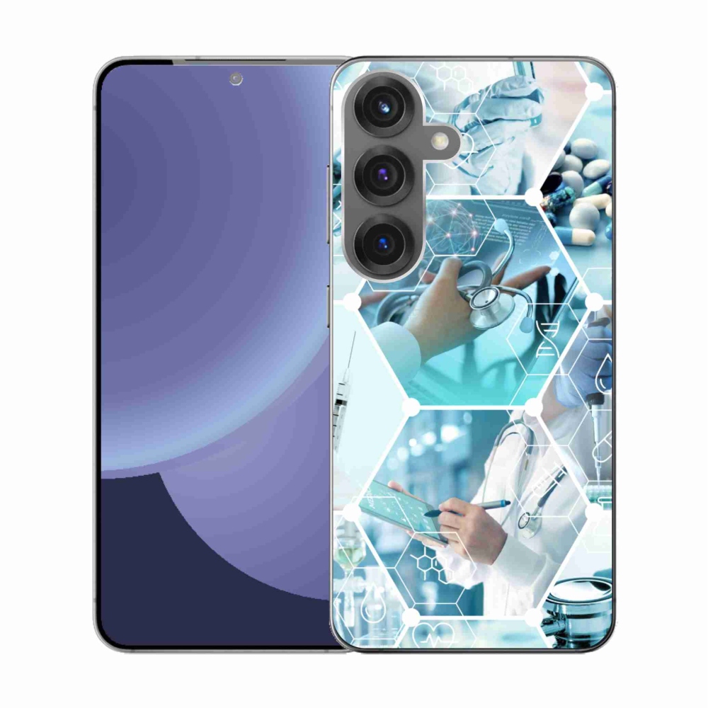 Gelový kryt mmCase na Samsung Galaxy S25 - zdravotnictví