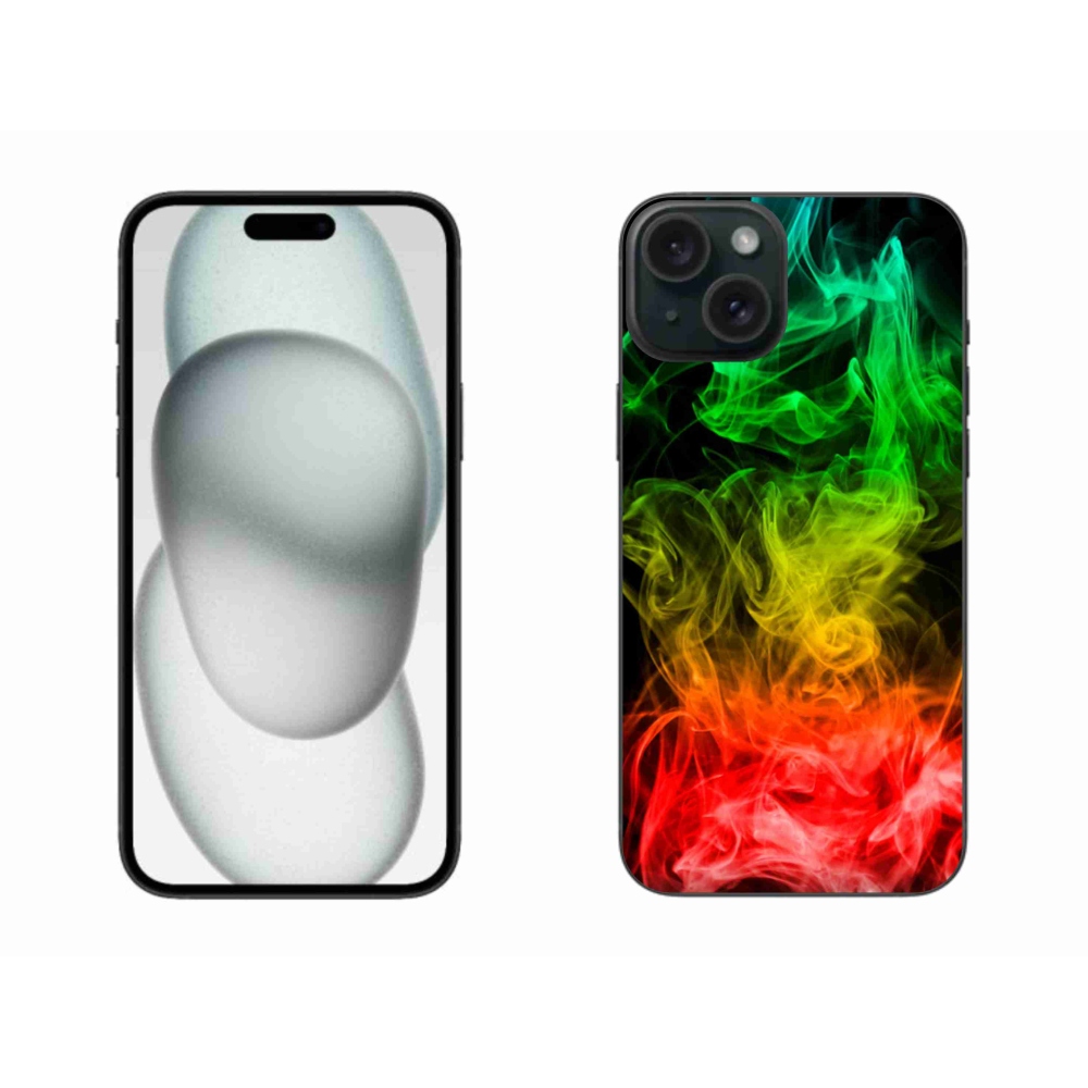 Gelový kryt mmCase na iPhone 15 Plus - abstraktní vzor 7