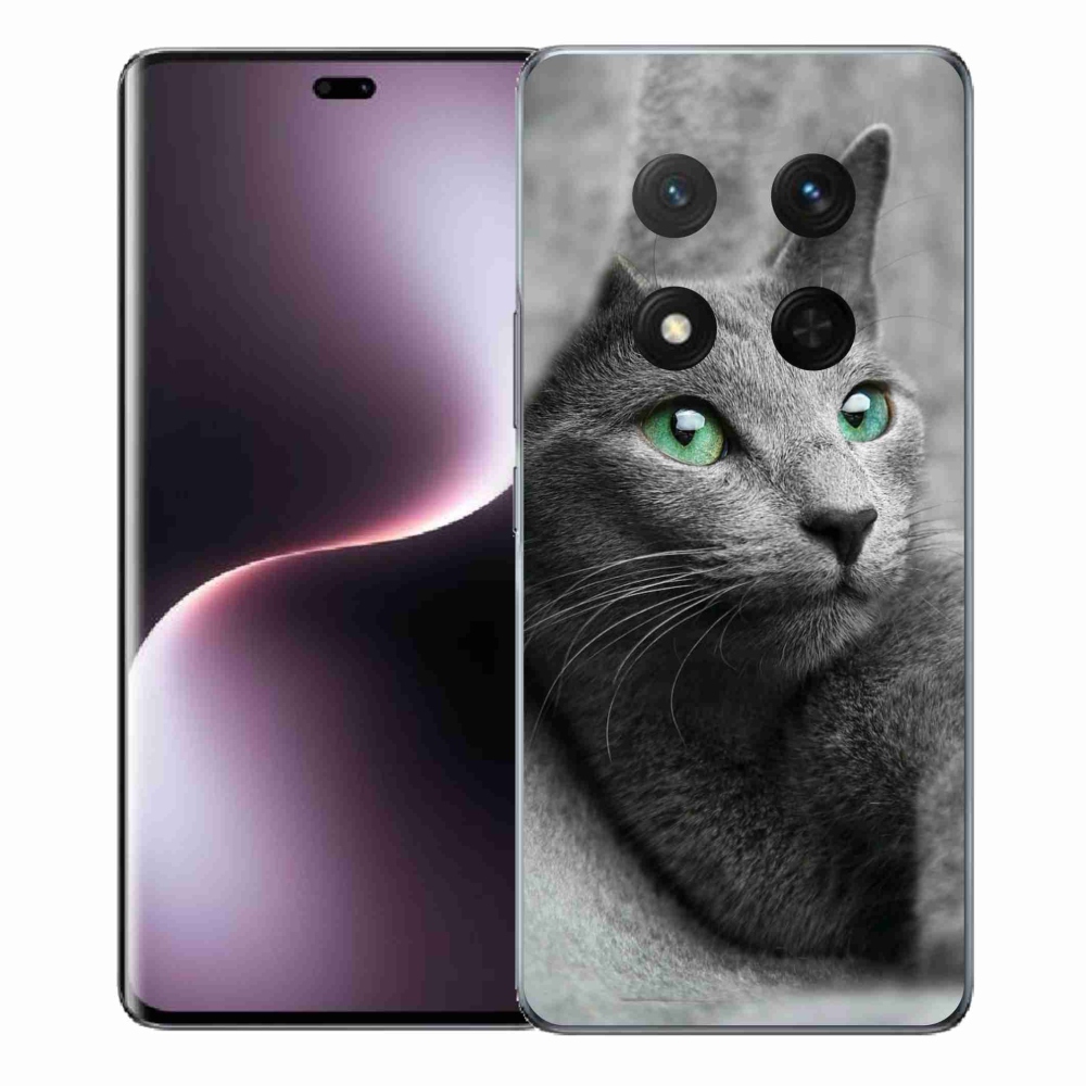 Gelový kryt mmCase na Honor Magic 7 Lite 5G - kočka 2