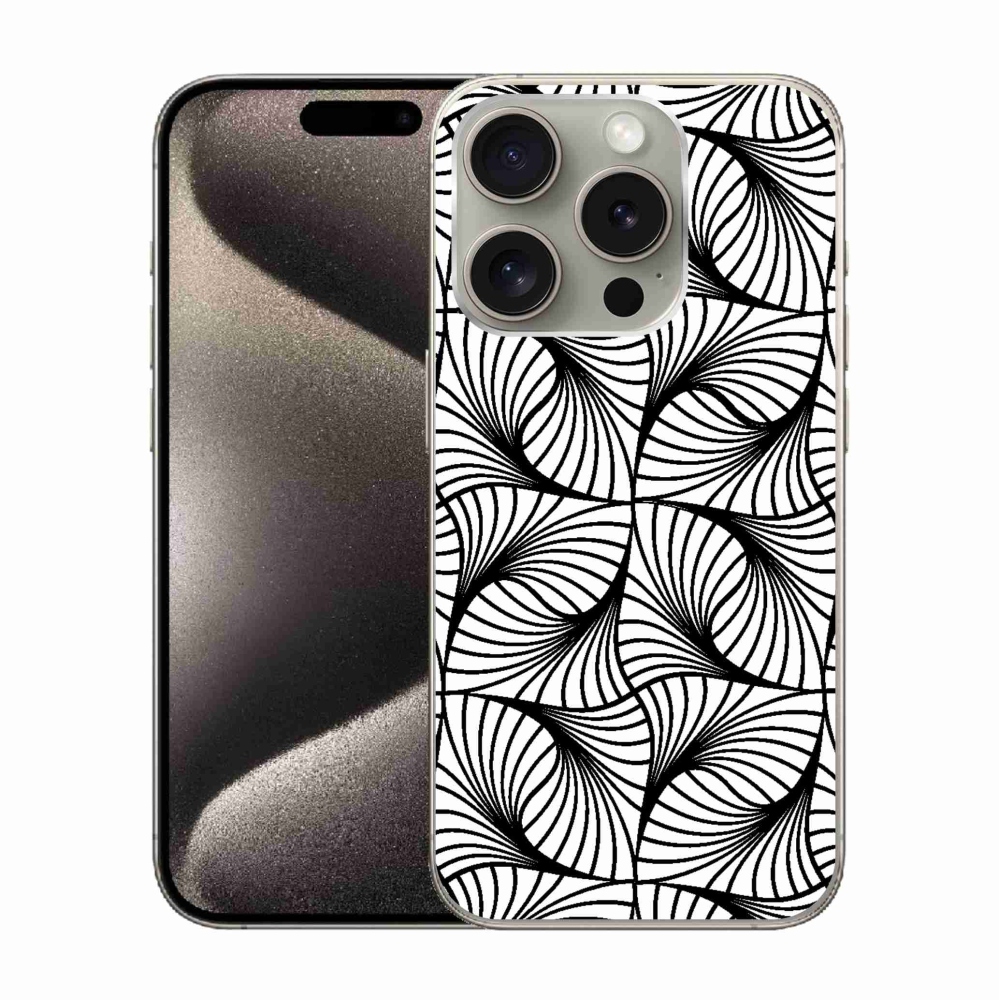 Gelový kryt mmCase na iPhone 15 Pro - abstrakt 11