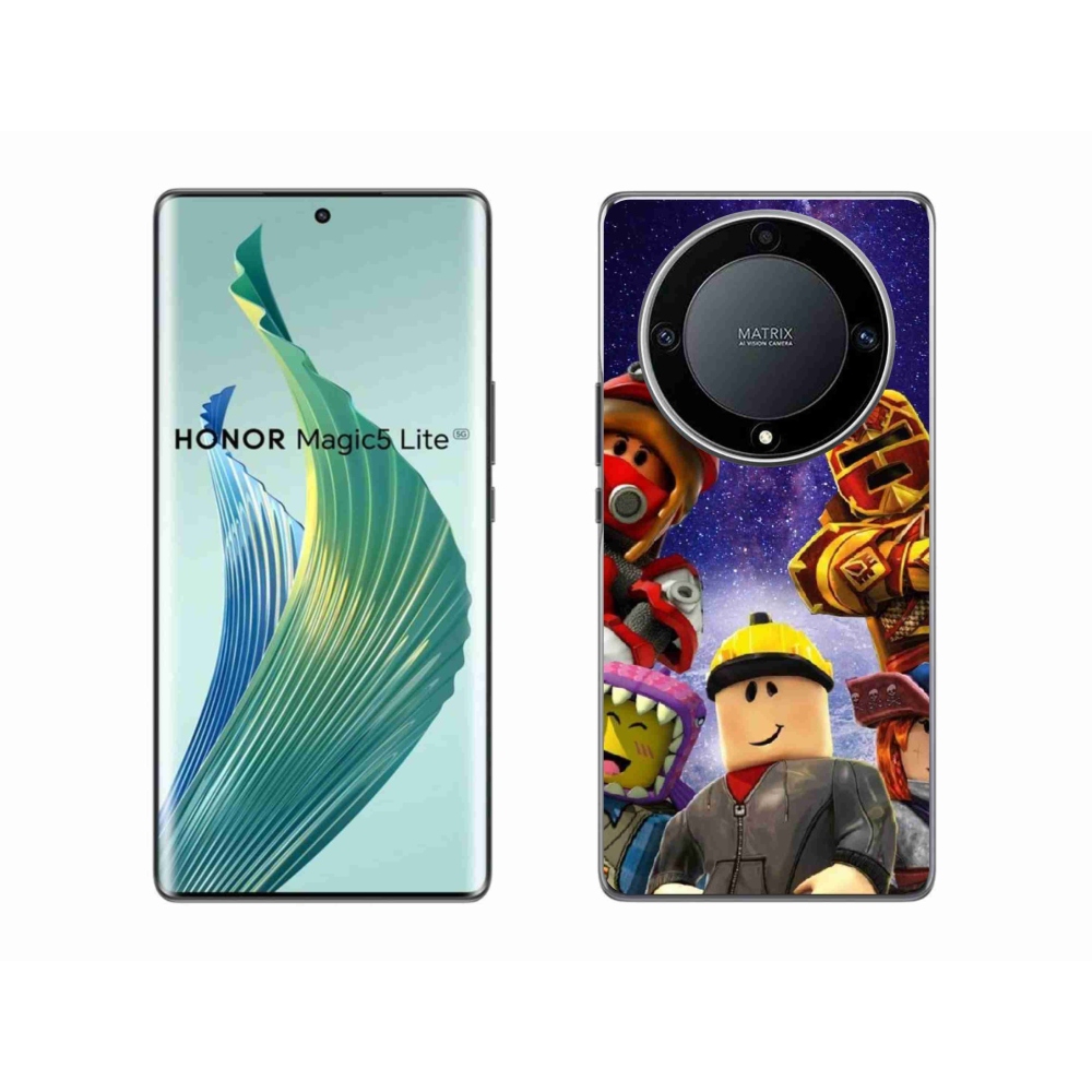 Gelový kryt mmCase na Honor Magic 5 Lite 5G - roblox 3