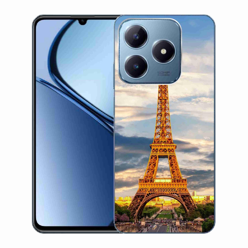 Gelový kryt mmCase na Realme C63 - eiffelova věž 3
