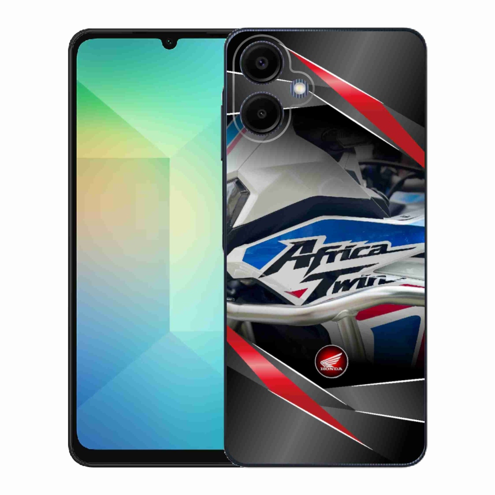 Gelový kryt mmCase na Samsung Galaxy A06 4G - motorka honda