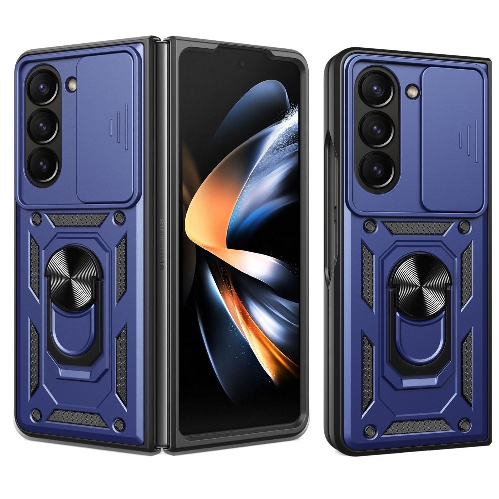 Slide odolný kryt na Samsung Galaxy Z Fold5 5G - modrý
