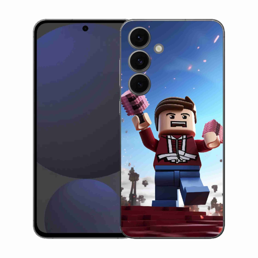 Gelový kryt mmCase na Samsung Galaxy S25 FE - roblox 2