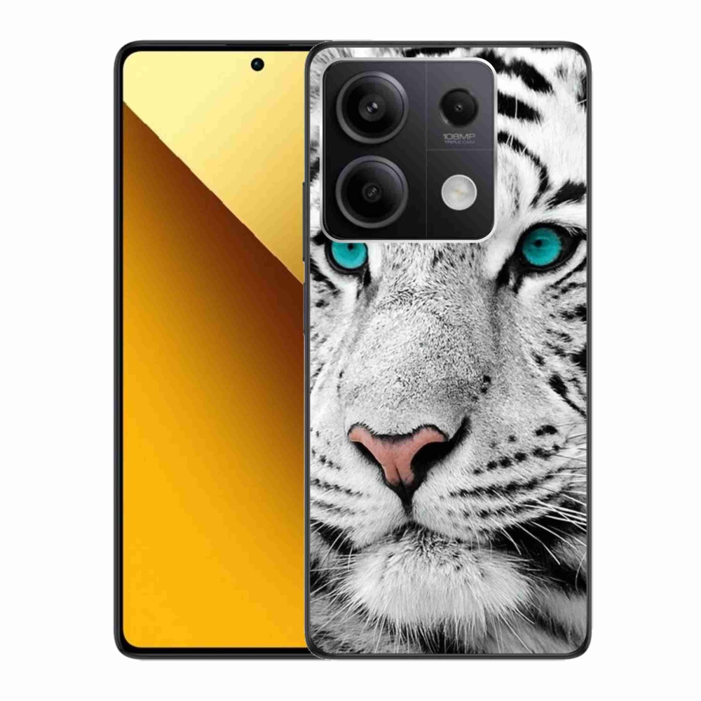 Gelový kryt mmCase na Xiaomi Redmi Note 13 5G - bílý tygr