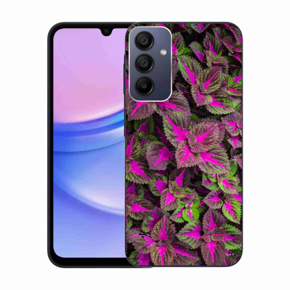 Gelový kryt mmCase na Samsung Galaxy A15 4G/5G - květiny 10