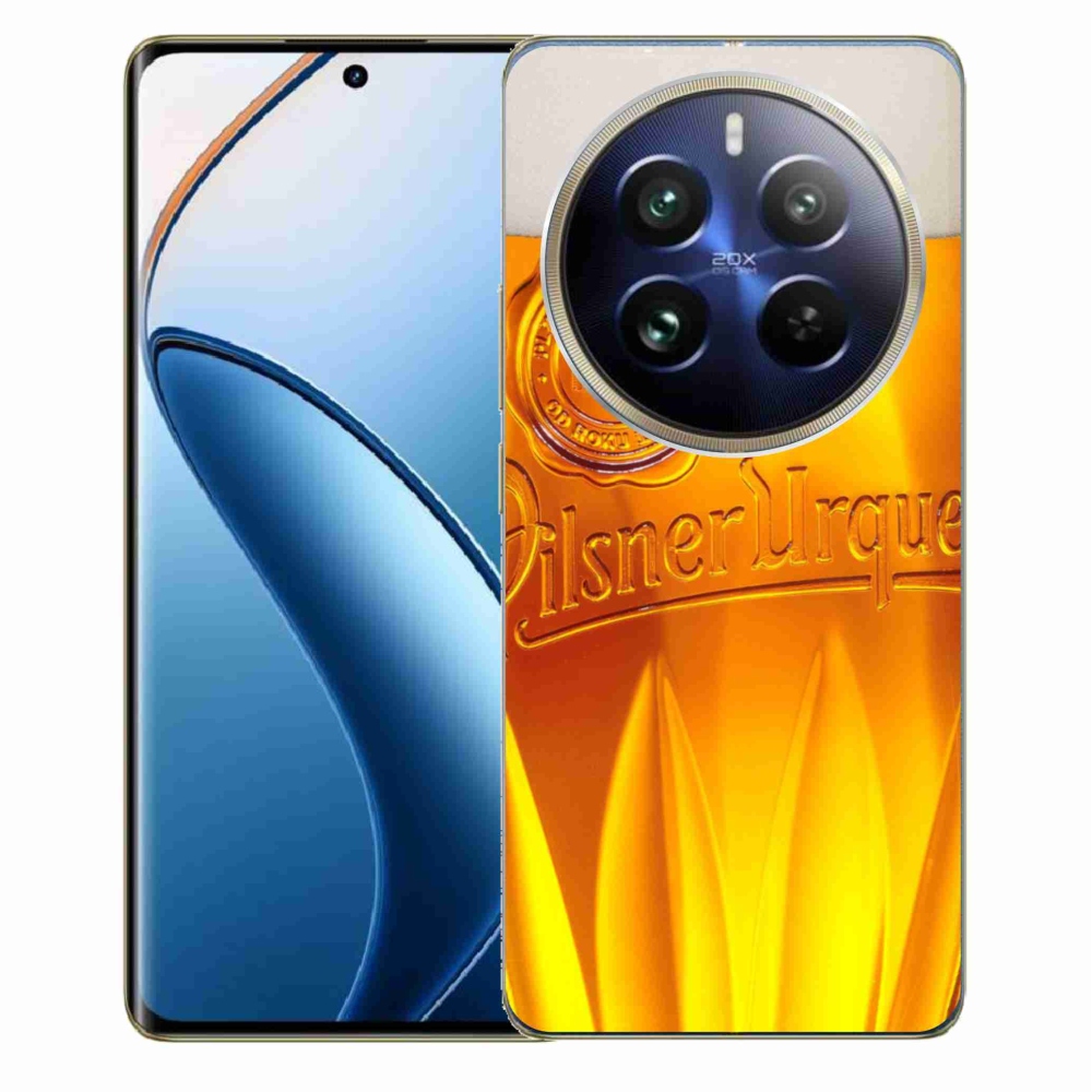 Gelový kryt mmCase na Realme 12 Pro 5G/12 Pro+ 5G - pivo
