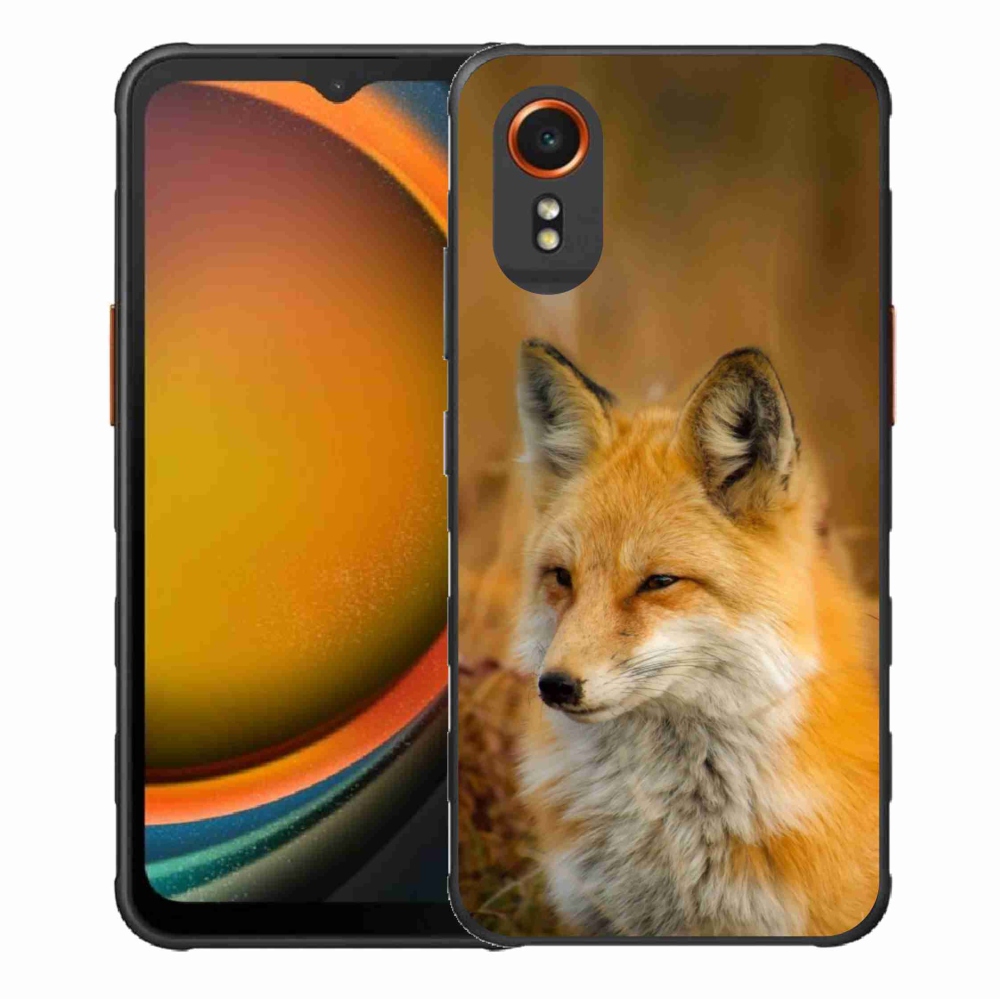 Gelový kryt mmCase na Samsung Galaxy Xcover 7 - liška