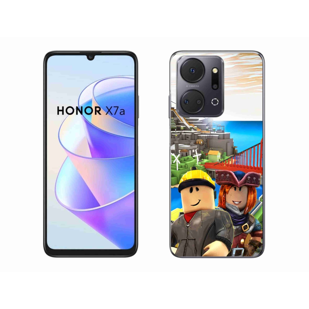 Gelový kryt mmCase na Honor X7a - roblox 1