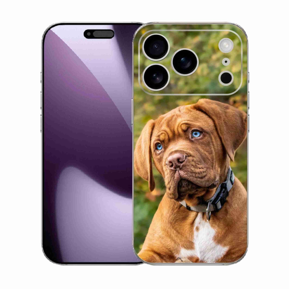 Gelový kryt mmCase na iPhone 17 Pro - štěně 