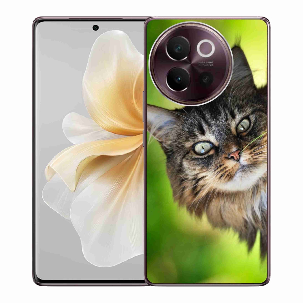 Gelový kryt mmCase na Vivo V40 Lite 5G - kočka 3