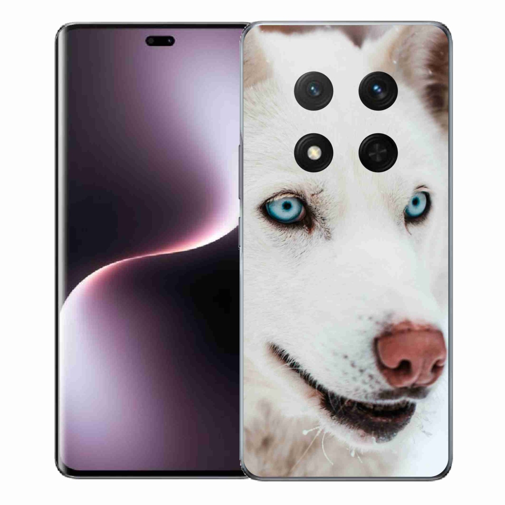 Gelový kryt mmCase na Honor Magic 7 Lite 5G - psí pohled