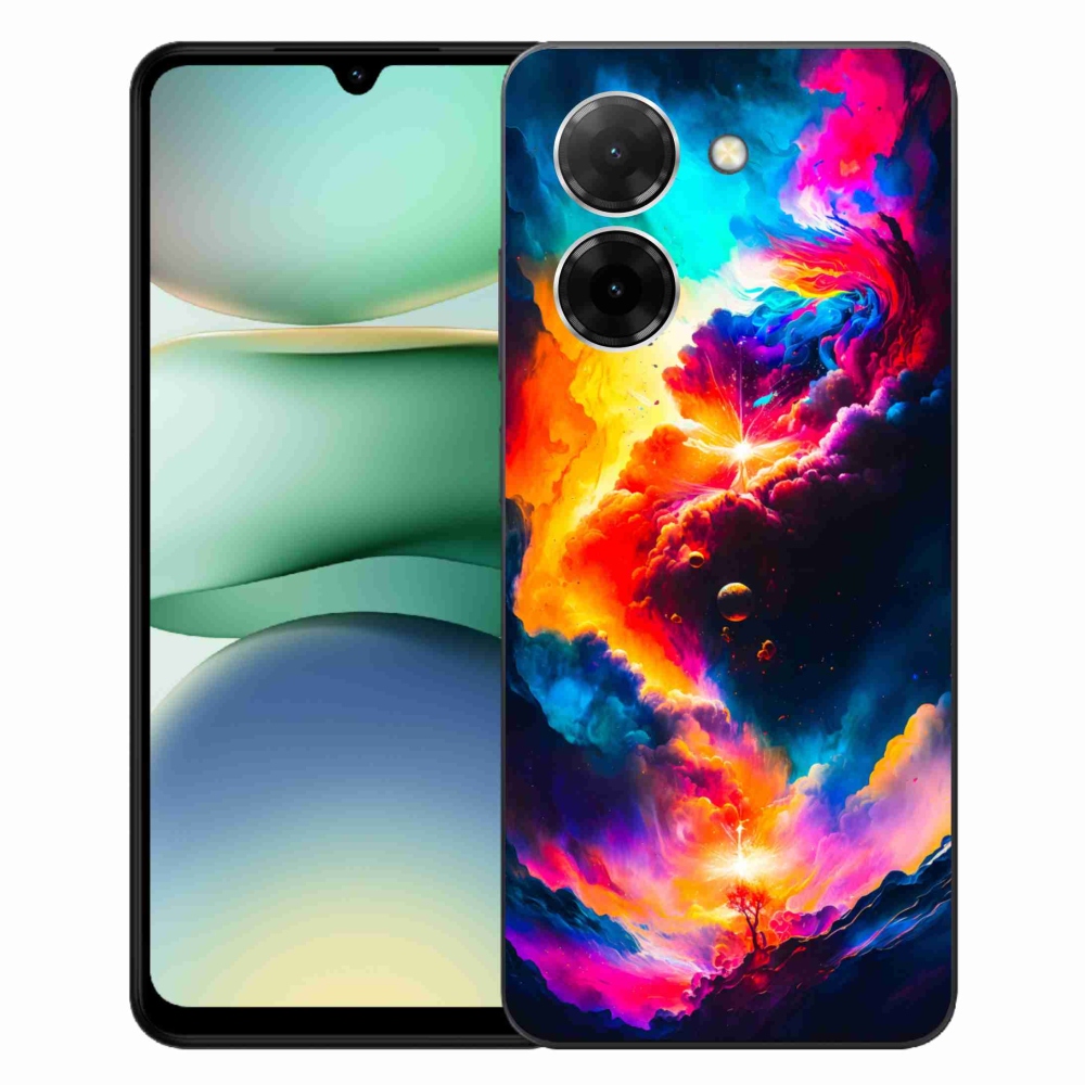 Gelový kryt mmCase na Xiaomi Redmi A5 (171.7x77.8x8.3mm) - abstraktní motiv