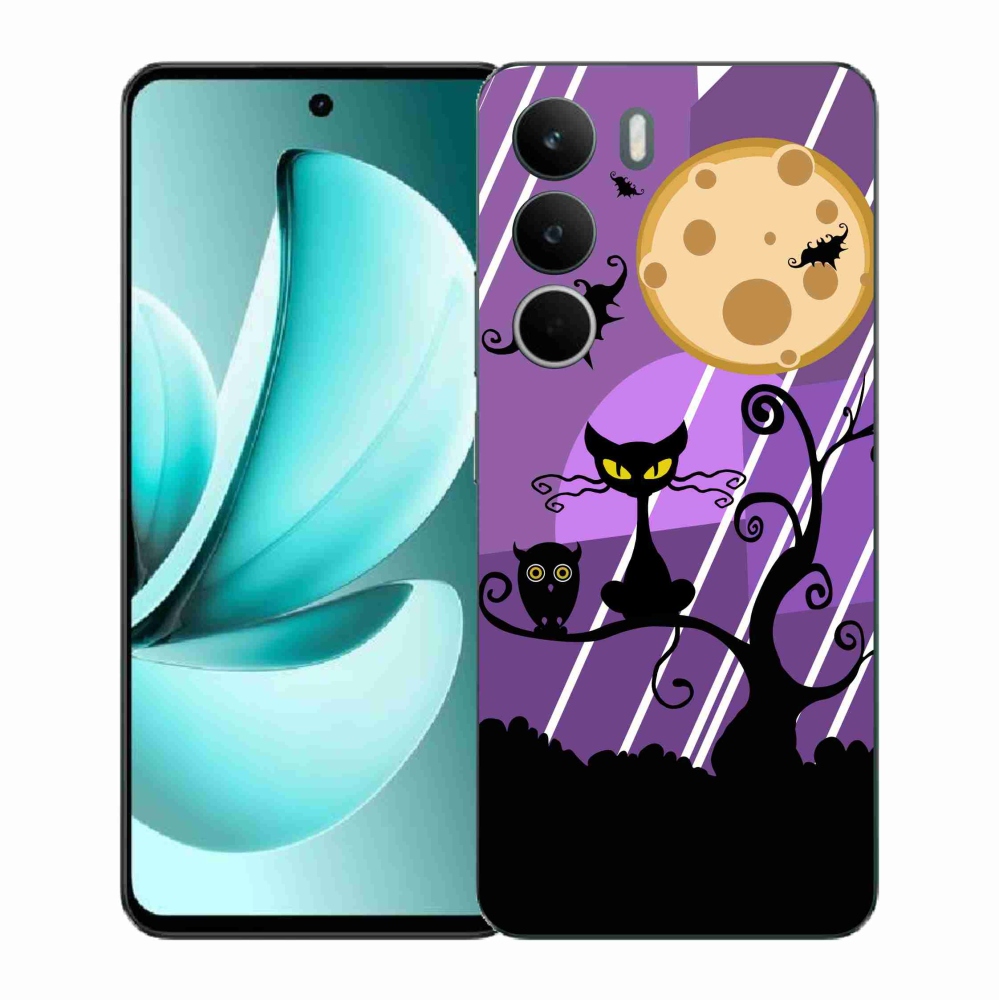 Gelový kryt mmCase na Realme C71 - halloween