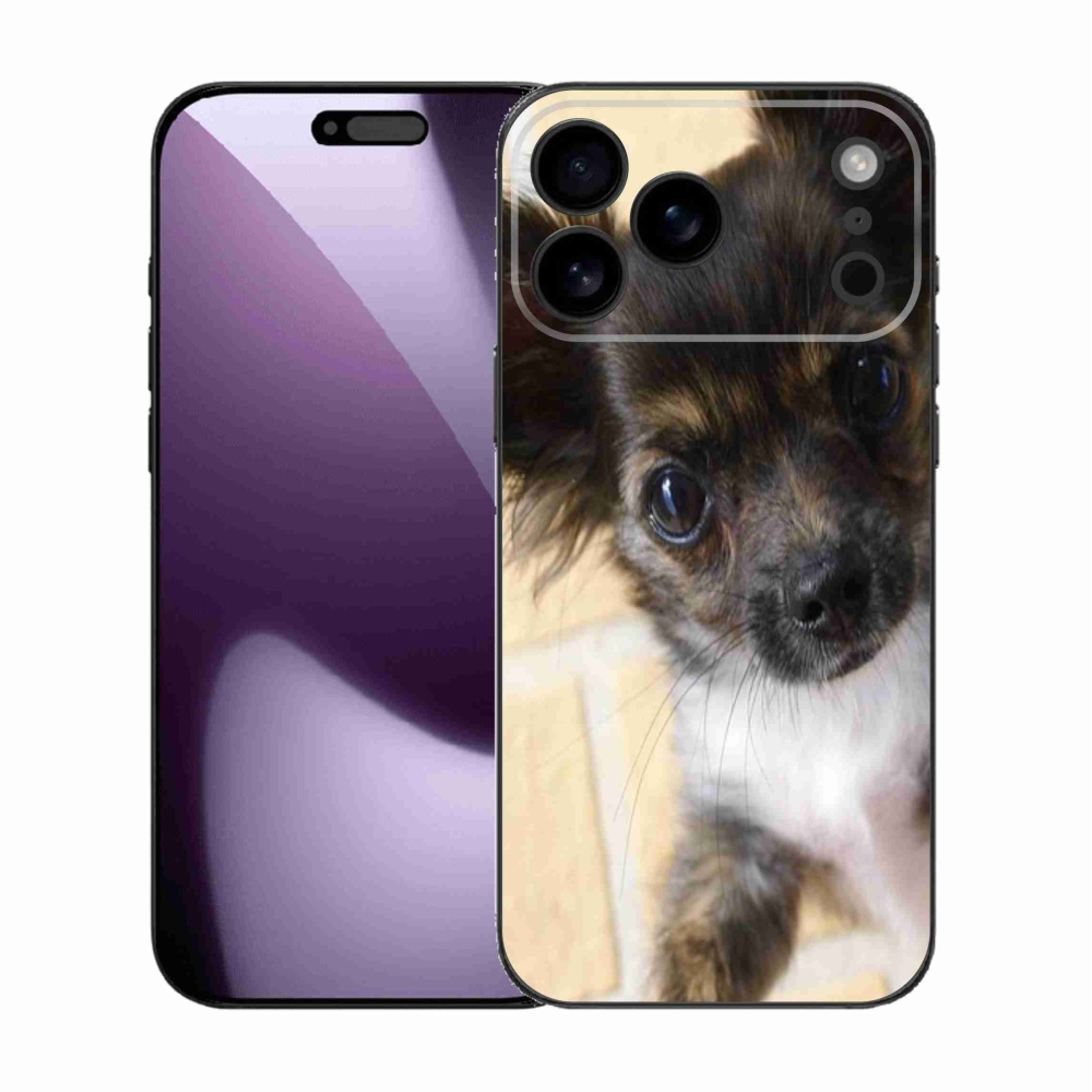 Gelový kryt mmCase na iPhone 17 Pro Max - čivava 2