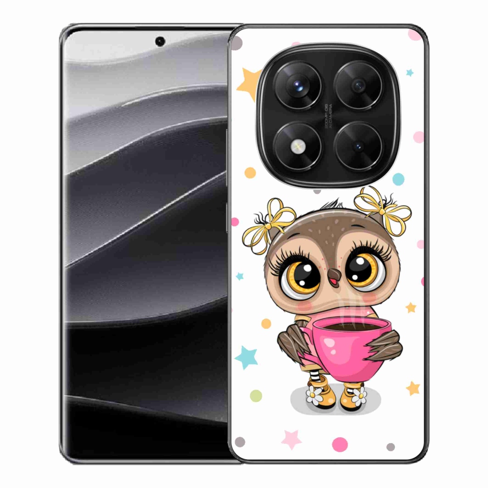 Gelový kryt mmCase na Xiaomi Redmi Note 14 Pro 5G/Poco X7 5G - kreslená sovička