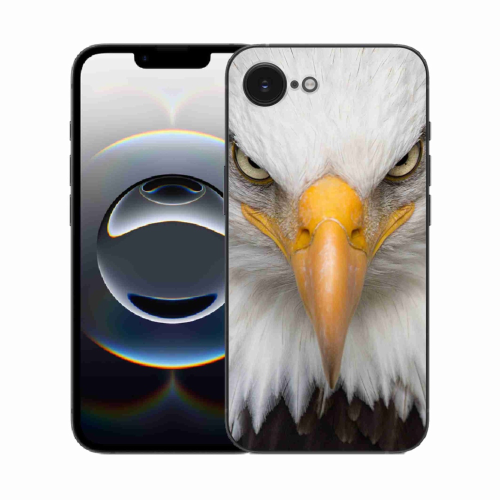 Gelový kryt mmCase na iPhone 16e - orel