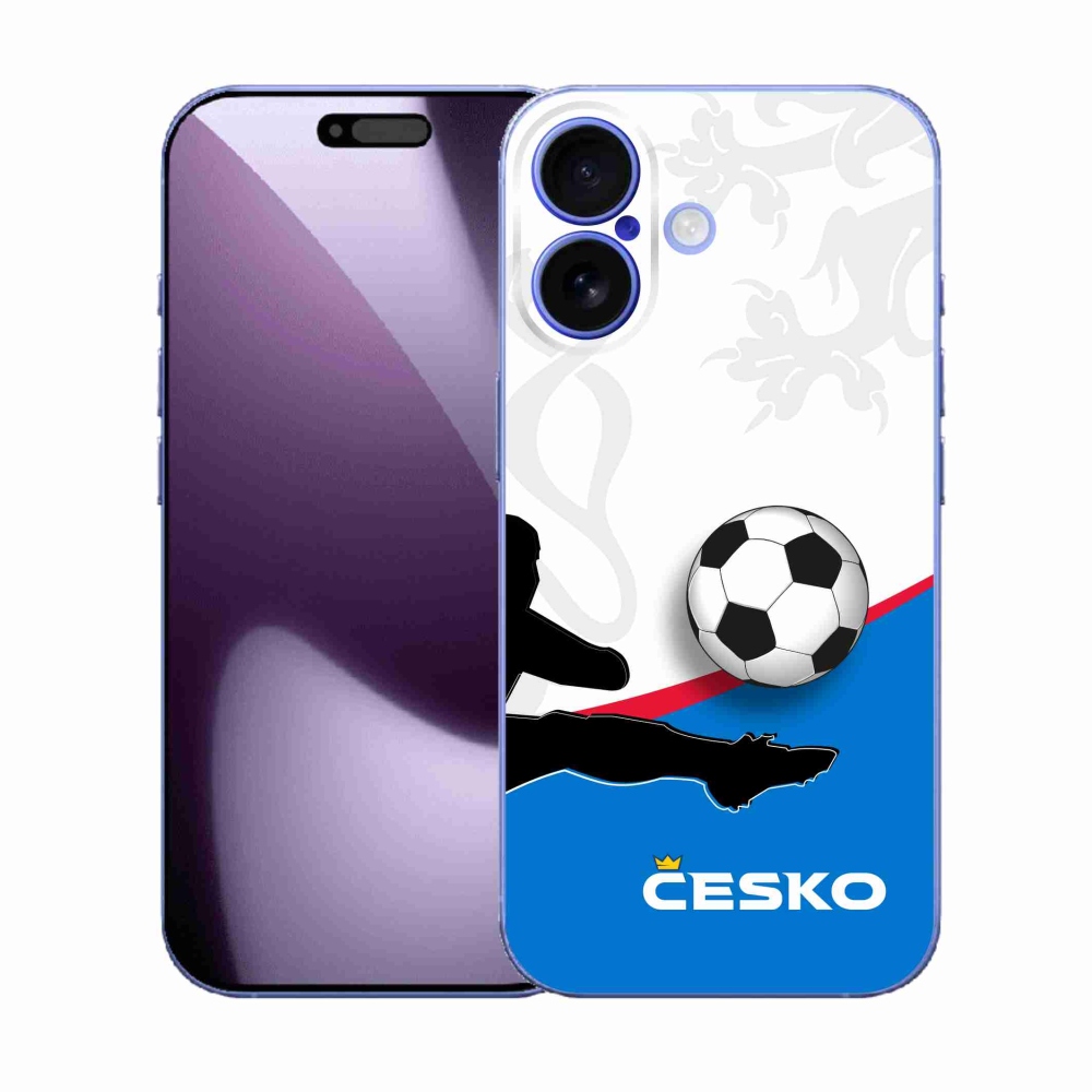 Gelový kryt mmCase na iPhone 17 - fotbal Česko 3
