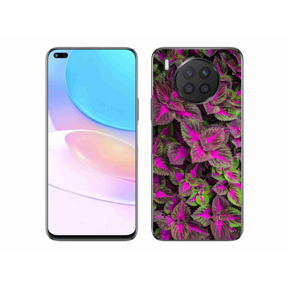 Gelový kryt mmCase na Huawei Nova 8i - květiny 10