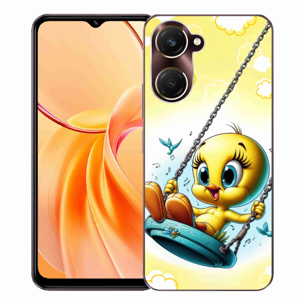 Gelový kryt mmCase na Vivo Y28s 5G - tweety