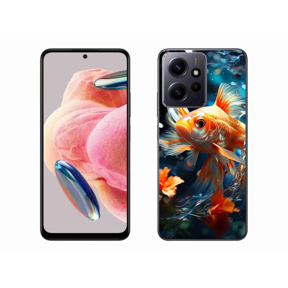 Gelový kryt mmCase na Xiaomi Redmi Note 12 4G - rybka