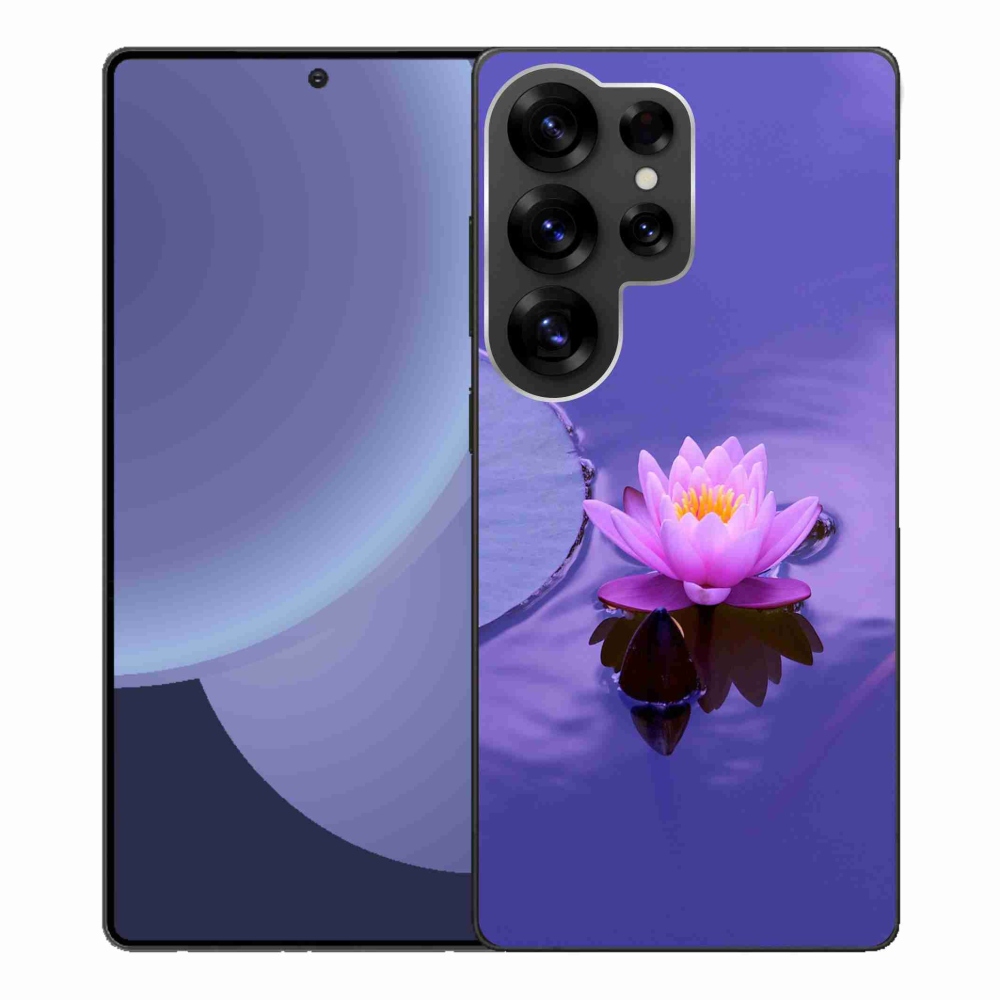 Gelový kryt mmCase na Samsung Galaxy S25 Ultra - květ na hladině