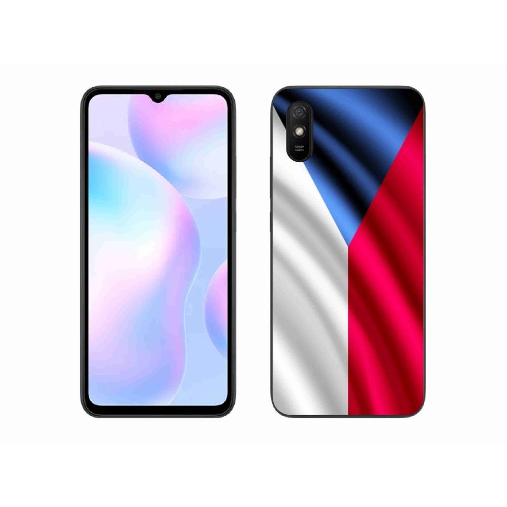 Gelový kryt mmCase na mobil Xiaomi Redmi 9A - česká vlajka