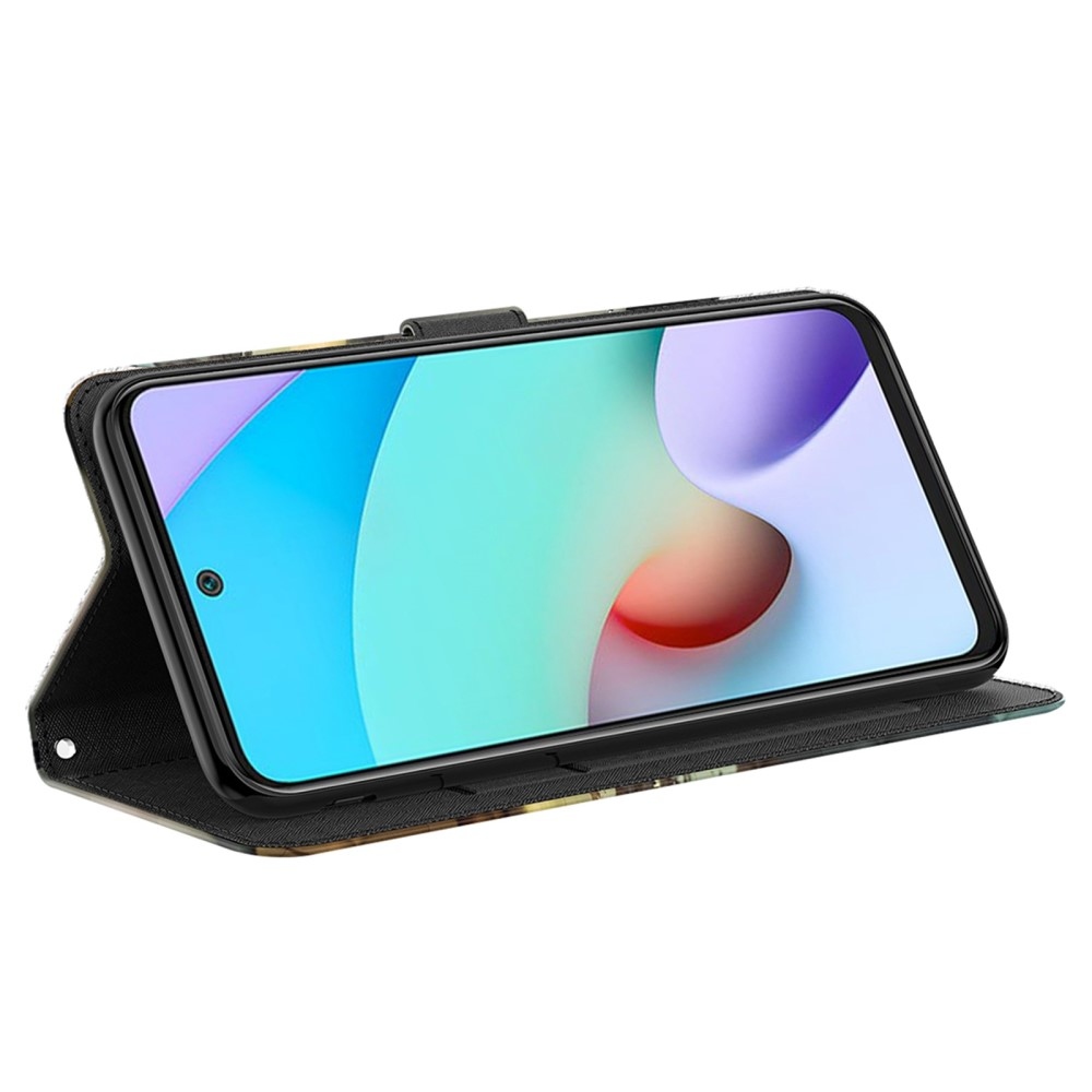Print knížkové pouzdro na Xiaomi Redmi Note 13 Pro+ 5G - kočka a odraz tygra