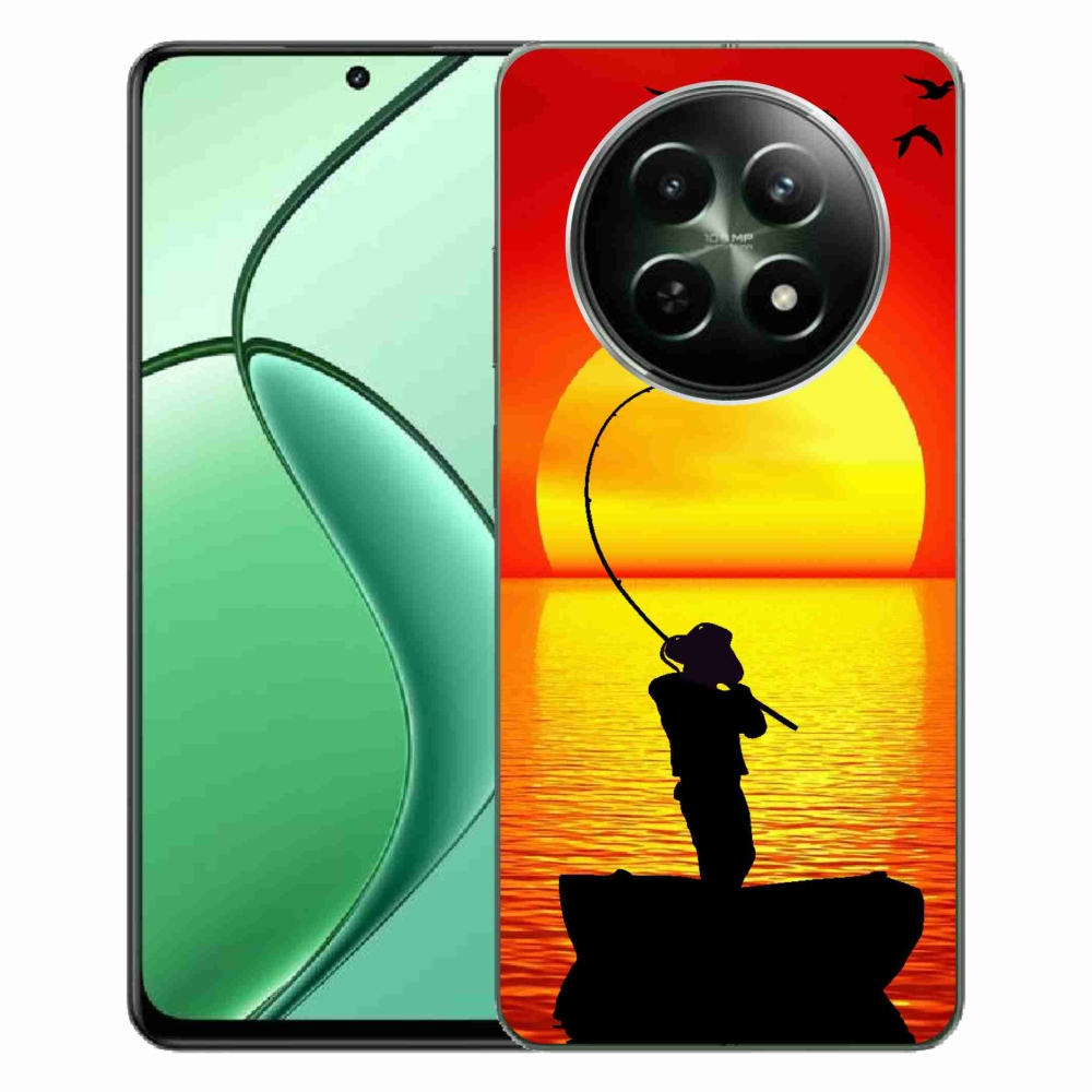 Gelový kryt mmCase na Realme 12 5G/12x 5G - rybaření