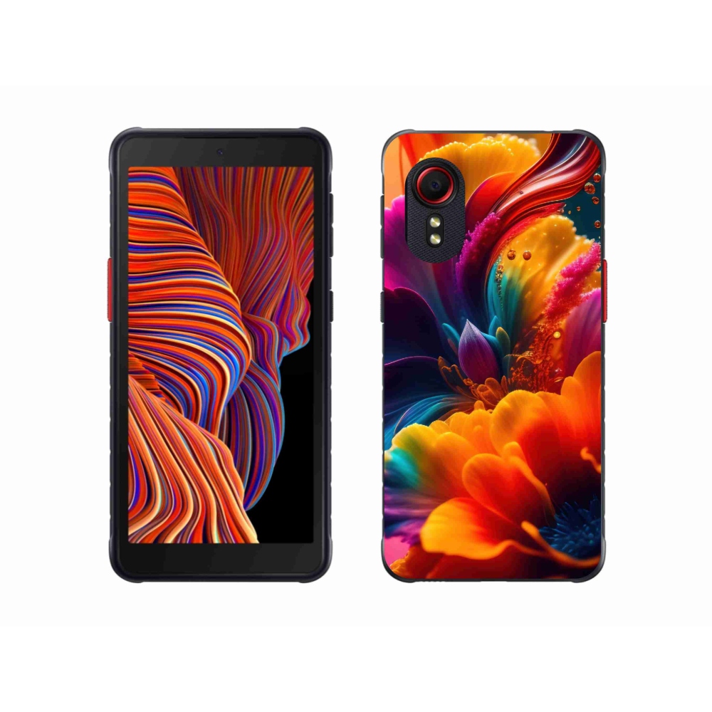 Gelový kryt mmCase na Samsung Galaxy Xcover 5 - abstraktní motiv 2