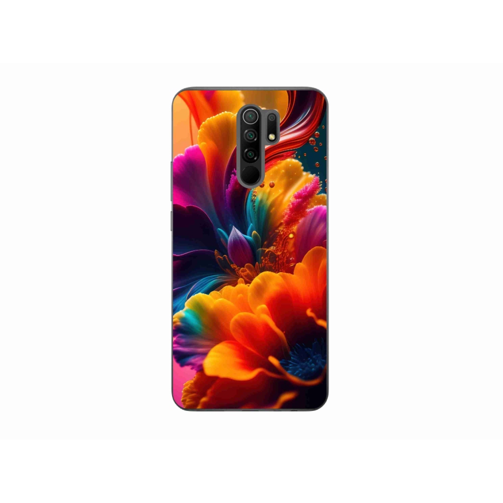 Gelový kryt mmCase na Xiaomi Redmi 9 - abstraktní motiv 2